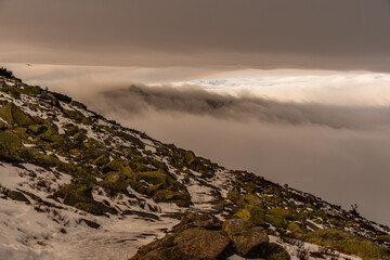 Karkonosze, Sudety, Śnieżka, g&oacute;ry, Sokoliki, karpacz, 