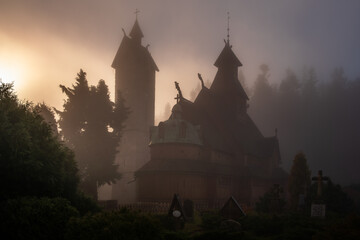 Karkonosze, Sudety, Śnieżka, góry, Sokoliki, karpacz, świątynia Wang © Daniel Folek