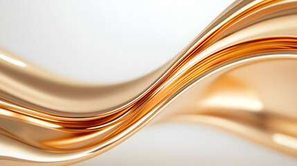 Abstract Golden Background - Elegant and Luxurious Design with Rich, Shimmering Tones