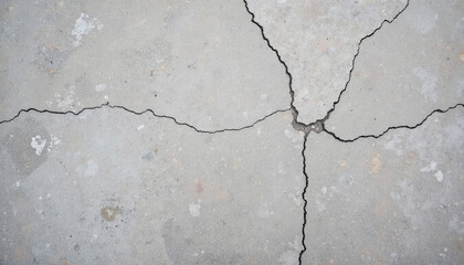 Obraz premium Exploring the beauty of cracked concrete in an urban environment during daylight