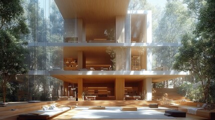 Minimalist interior image Abstract facades Abstract image One main object high quality very detailed