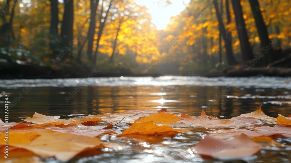 Poster nature abstract image serene environments abstract image one main object high quality very detailed