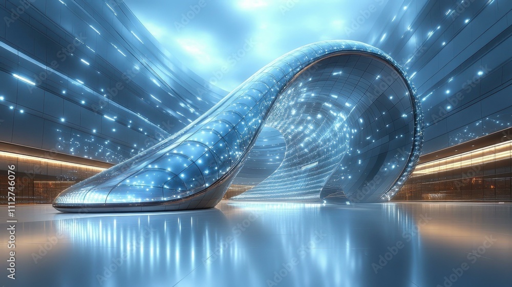 Poster architecture abstract image contemporary style abstract image one main object high quality very deta