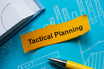 Graphs labeled tactical planning. Goal oriented management.