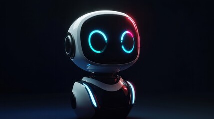 robot intelligent digital chatbot chat assistant robot customer ai artificial intelligence technology chat concept