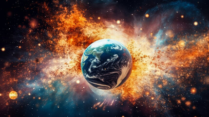 Sci-Fi Metro Explodes: Fantasy Attack on the Planet, Unveiling the Science and Nature of Space