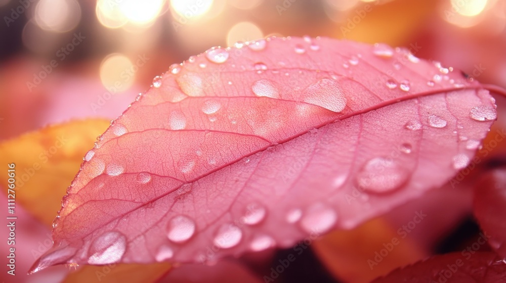 Poster magic of macro world image natural abstraction abstract image one main object high quality very deta