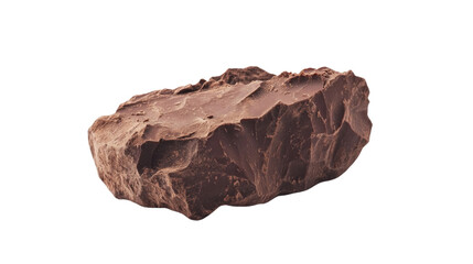 Piece of chocolate transparent background