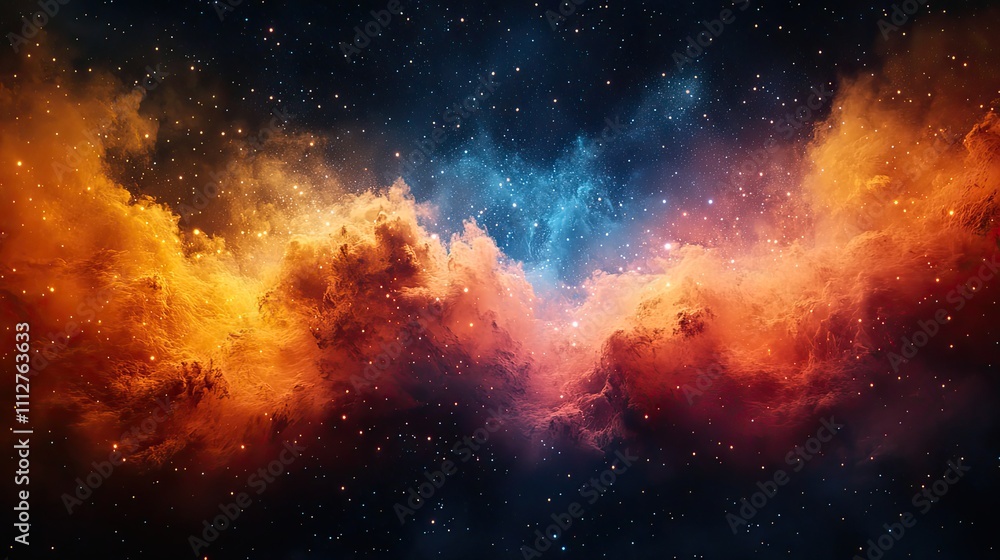 Poster abstract color universe explosion cool creative background ar