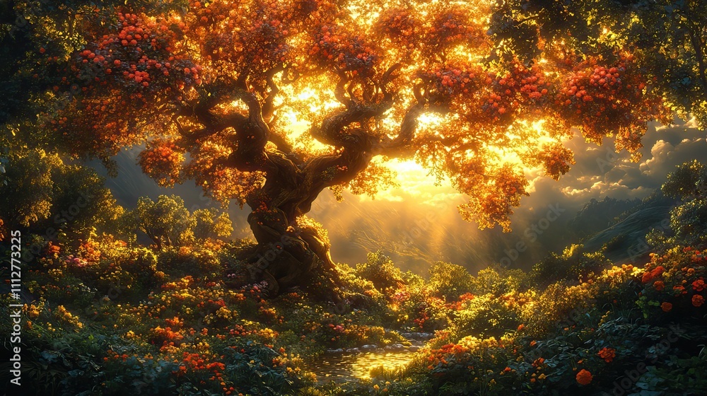 Aufkleber bible old testament creation genesis god created adam and eve and provided all they needed in the ga