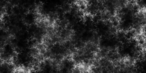 Abstract design with smoke on black overlay effect. Vintage smoky grunge textured grey black slate background. Black smoky texture with abstract washes and brush strokes