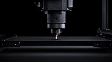 Fototapeta premium High-Precision Laser Cutting Machine