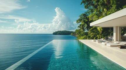 Experience the ultimate luxury travel adventure featuring high-end resorts infinity pools and tranquil coastal settings complete with lush greenery