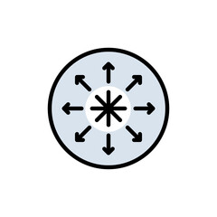 Air conditioner icon. Home appliance. Electrical equipment. Vector line icon for your website, mobile, presentation, and logo design