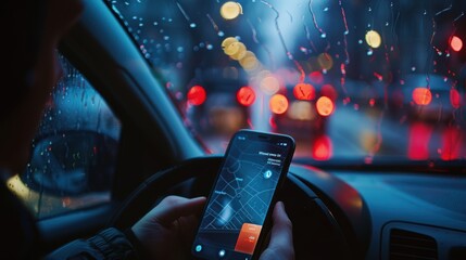 Safe Ride Home: Ride-Sharing Notification Promoting Responsible Choices and Road Safety