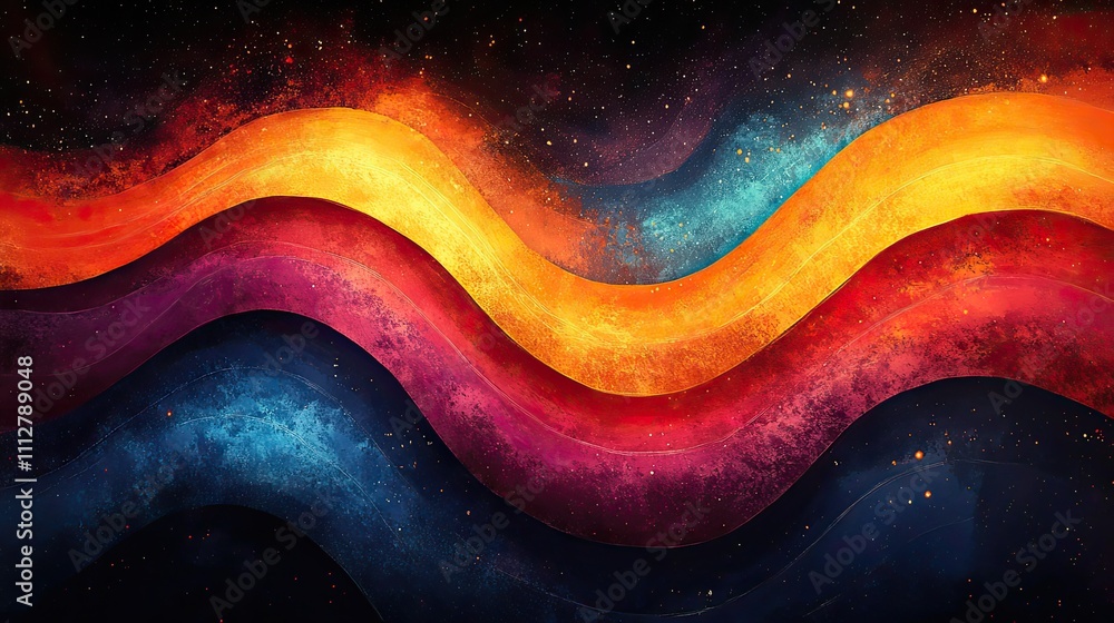 Poster doodle emphasis arrowicon design quirkytwistzigzag line spring coil curve wave vecto