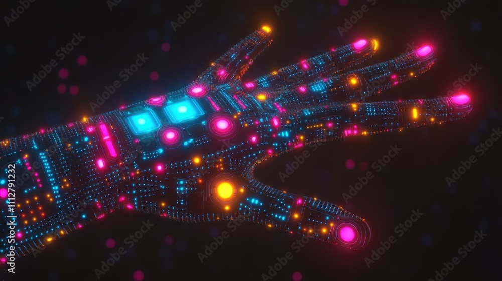 Aufkleber ai and machine learning underfitting detection one main object high quality very detailed profession