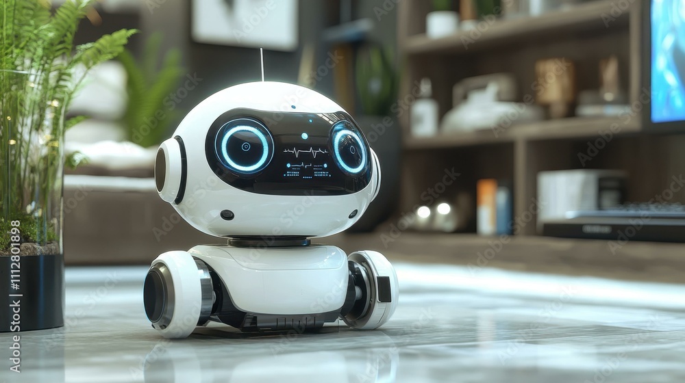 Poster robotics in healthcare ai diagnostics one main object high quality very detailed professional image
