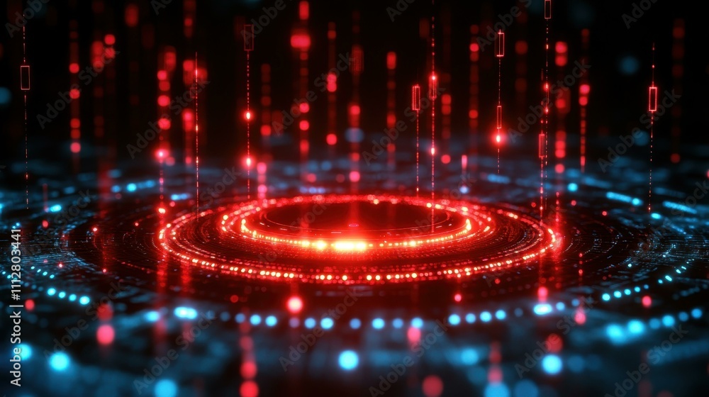 Poster technologies abstract image futuristic advancements abstract image one main object high quality very