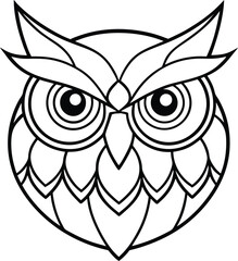 Silhouette Vector Illustration | Animal Head Mascot Logo Design