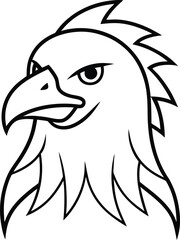 Silhouette Vector Illustration | Animal Head Mascot Logo Design