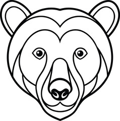 Silhouette Vector Illustration | Animal Head Mascot Logo Design