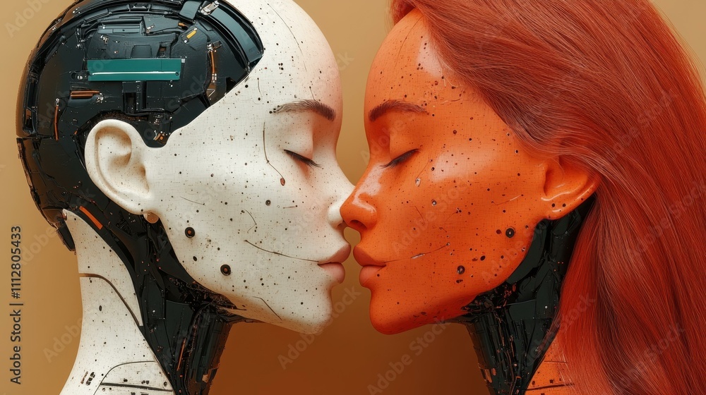 Poster ai and machine learning supervised learning one main object high quality very detailed professional 