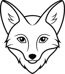 Silhouette Vector Illustration | Animal Head Mascot Logo Design