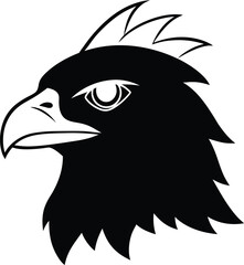 Silhouette Vector Illustration | Animal Head Mascot Logo Design