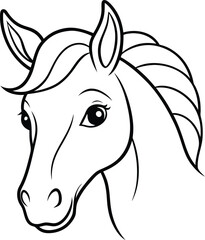 Silhouette Vector Illustration | Animal Head Mascot Logo Design