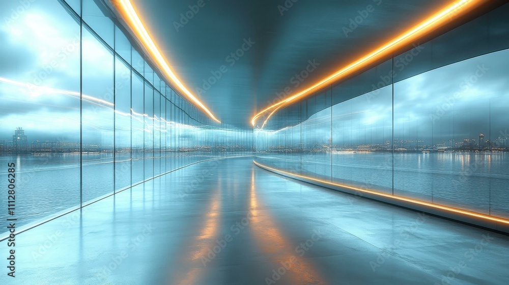 Poster architecture abstract image modern design abstract image one main object high quality very detailed