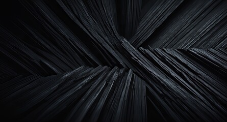 A black invoice document placed on a dark background, creating a sleek and professional appearance suitable for business or finance-related visuals.
