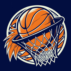 basketball illustration © Designer As HasiB