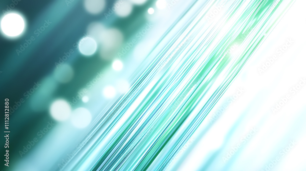 Poster abstract background with dynamic light streaks and soft colors for design projects.