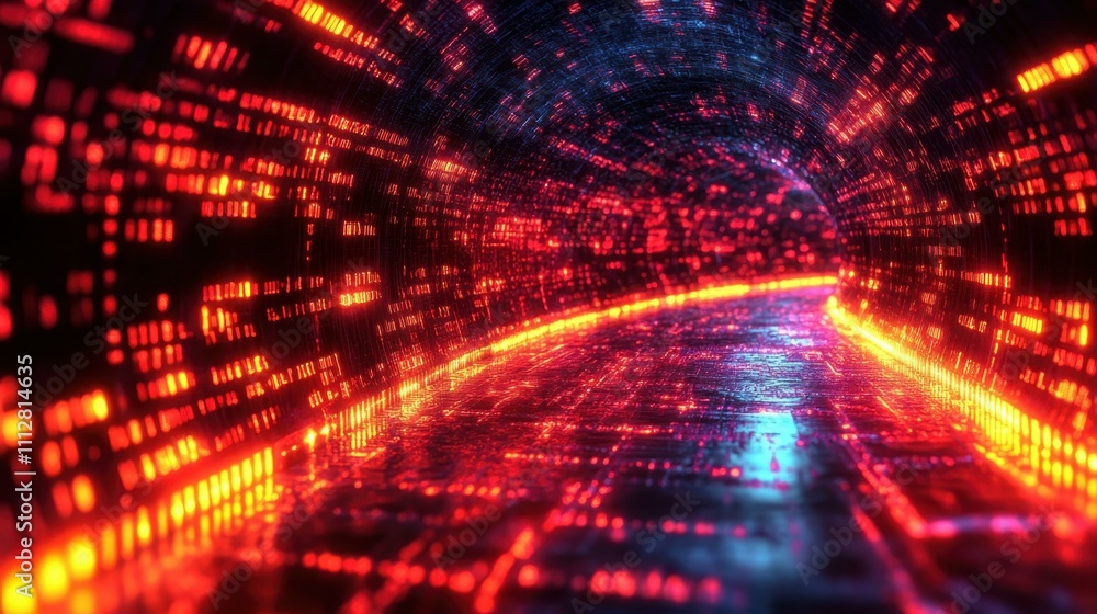 Poster data security concepts data breach prevention one main object high quality very detailed professiona