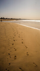 maroko piasek plaża agadir góra ocean piękny krajobraz afryka © Tymoteusz