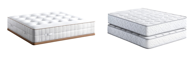 Comparative study of mattress designs and their comfort features in bedroom spaces
