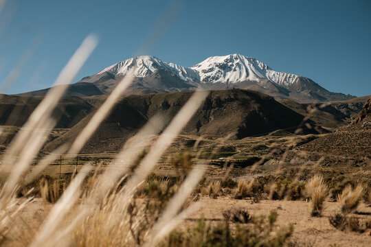  breathtaking mountain landscape in Chile 