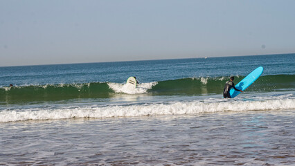surfowanie ocean atlantycki morze maroko marrakesz agadir 