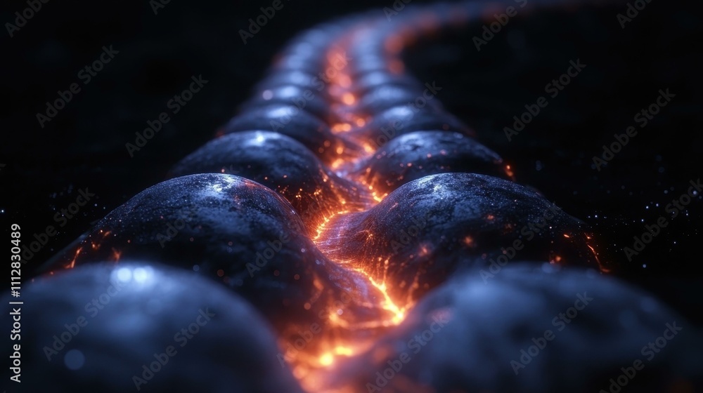 Poster graph diagram image strategic thinking abstract image one main object high quality very detailed