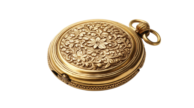 Pocket watch transparent background