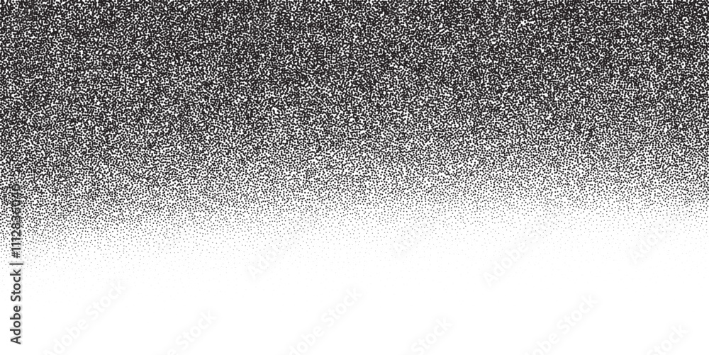 Aufkleber grainy and noisy background with abstract patterns, featuring a distressed, vintage texture. black a