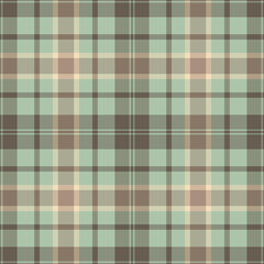 Handmade tartan pattern seamless, worldwide background vector texture. Oriental textile fabric plaid check in pastel and light colors.