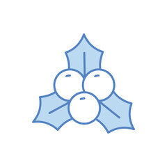 Holly vector icon