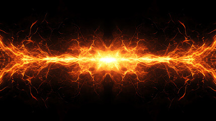 Abstract Fiery Energy Design
