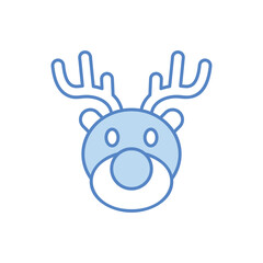 Reindeer vector icon