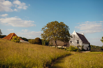 Country road leading to Belgian home