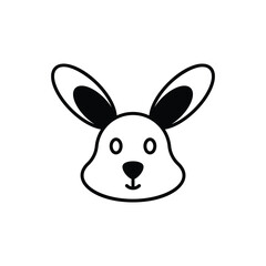 Bunny vector icon