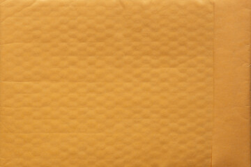 Padded envelope background backdrop, used in business to deliver fragile objects through the postal mailing service.