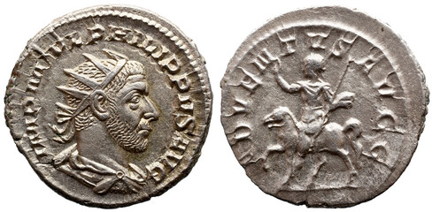 PHILIP I 'O ÁRABE' (244-249). Antoniniano. Roma. 